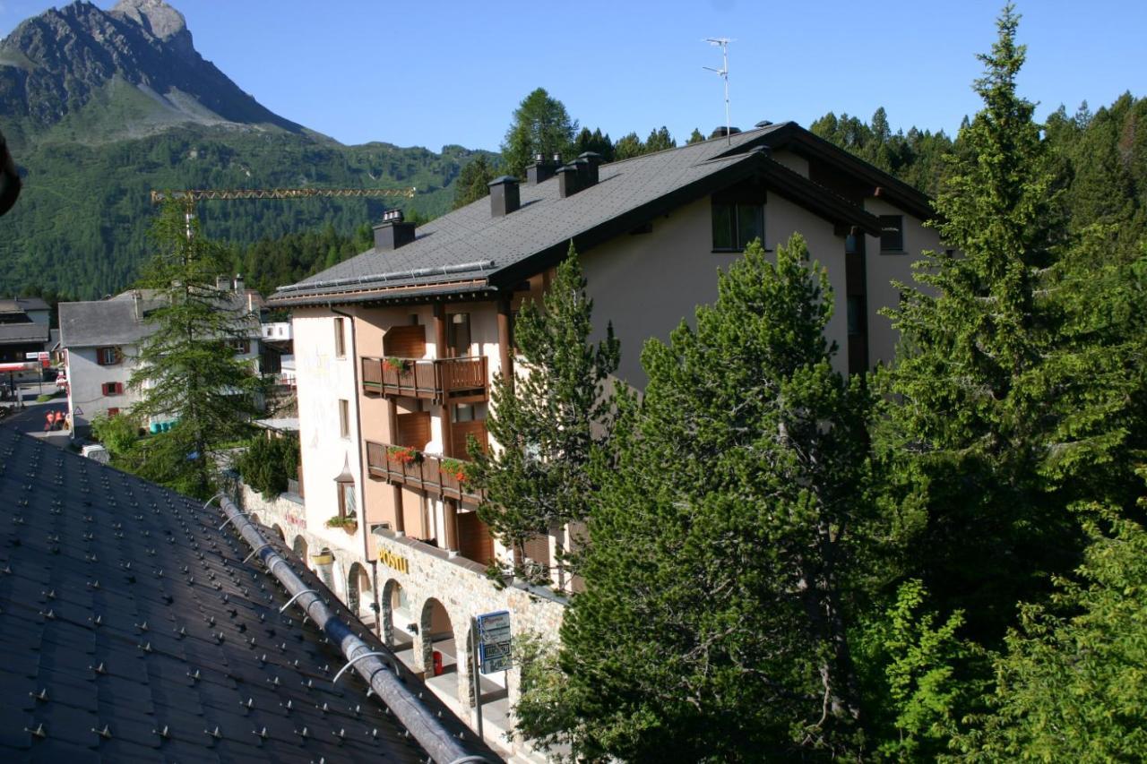 Hotel Pöstli Maloja Exteriér fotografie